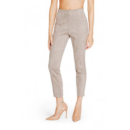Gray Polyester Legging