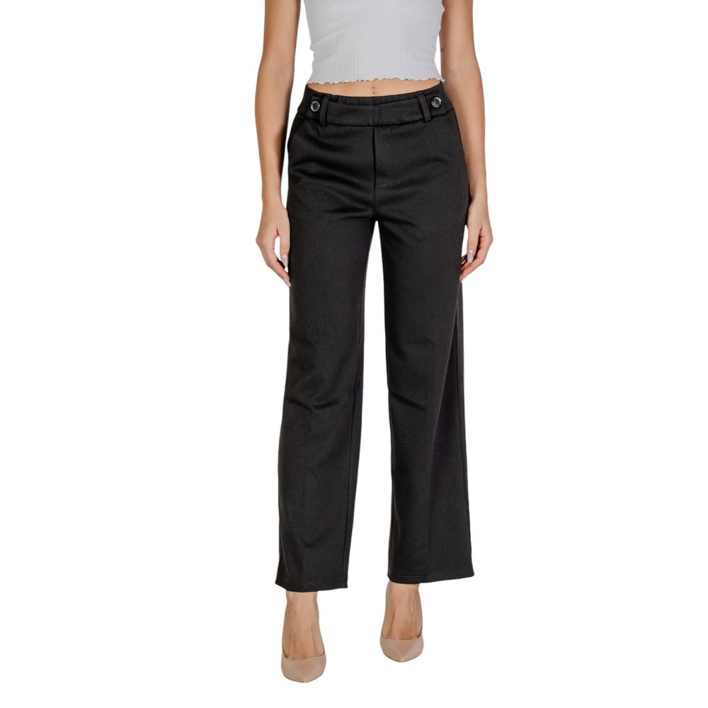 Black Polyester Pant