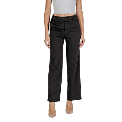 Black Polyester Pant