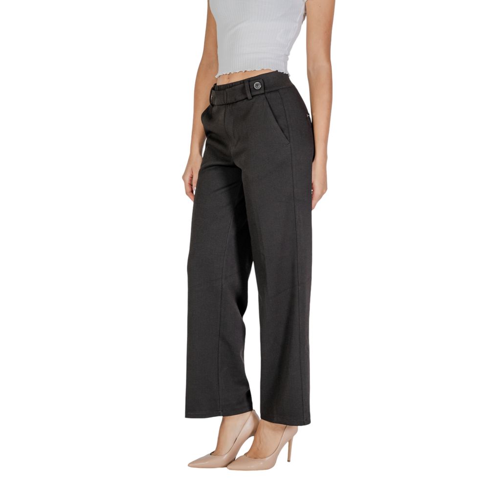 Black Polyester Pant