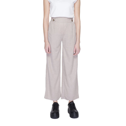 Gray Viscose Pant