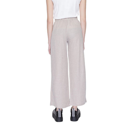 Gray Viscose Pant