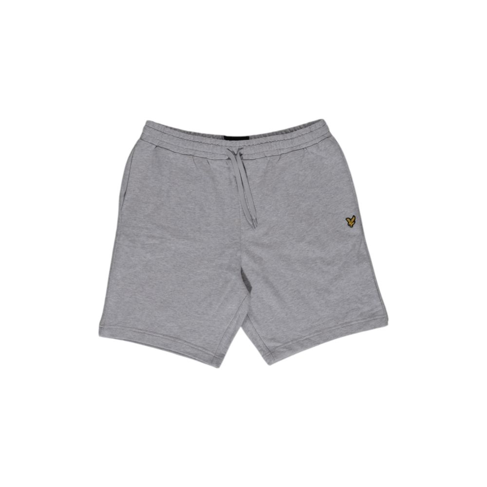 Gray Cotton Bermuda