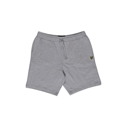 Gray Cotton Bermuda