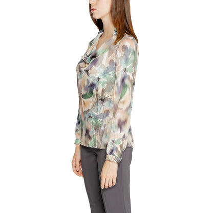 Green Polyester Blouse