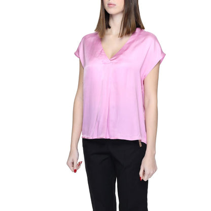 Multicolor Viscose Blouse