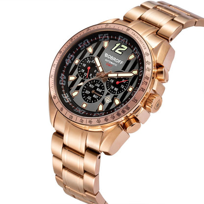 Bronze Stainless Steel Watch