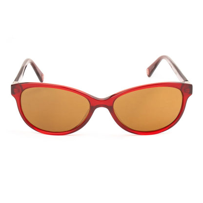 Burgundy Acetate Sunglasses