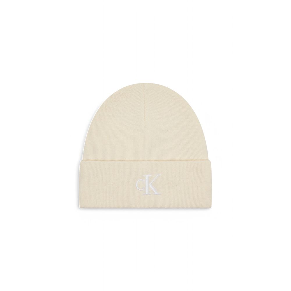 Cream Recycled Polyester Caps Baseball Hat