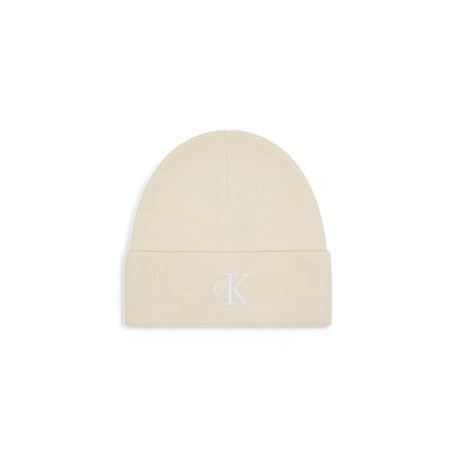 Cream Recycled Polyester Caps Baseball Hat