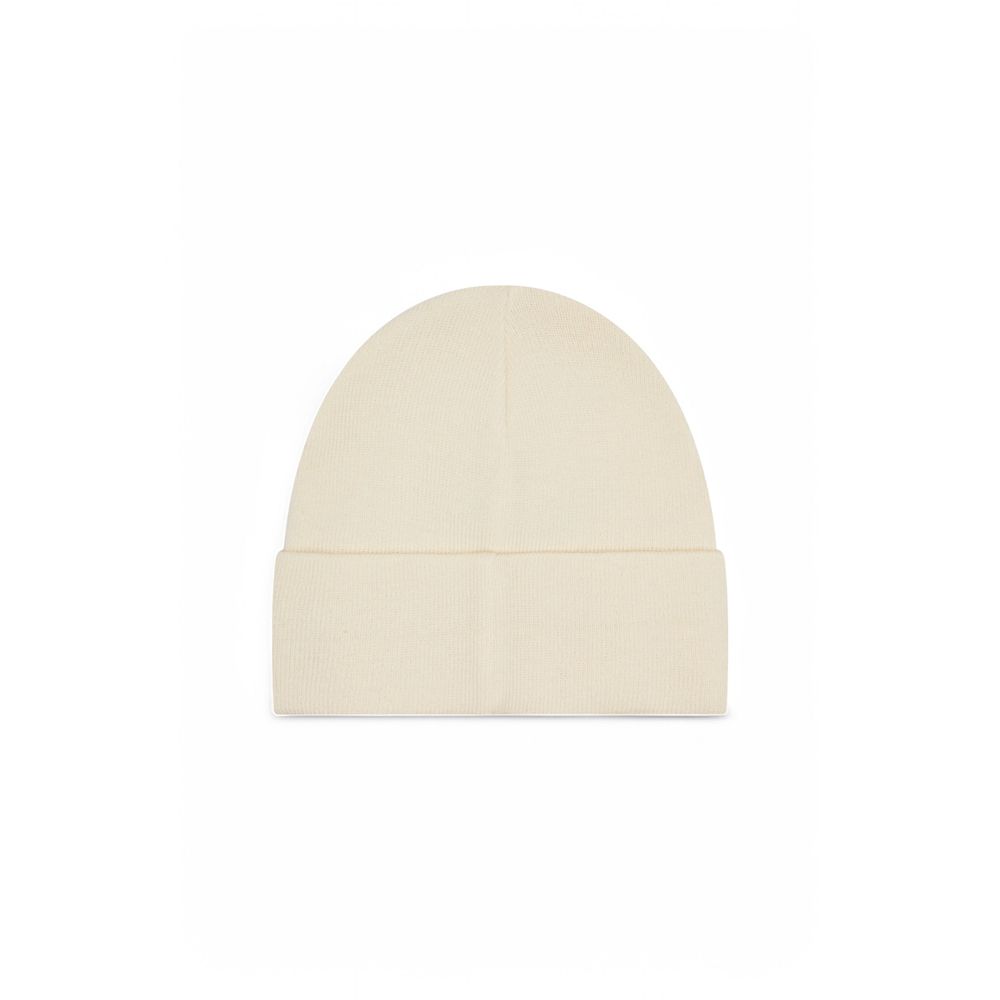 Cream Recycled Polyester Caps Baseball Hat