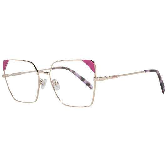Rose Gold Women Glasses Frame