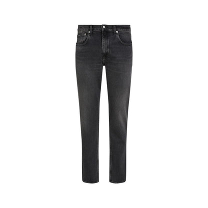 Black Cotton Skinny Jean
