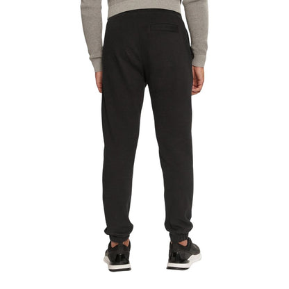 Black Organic Cotton Joggers Workout Pant