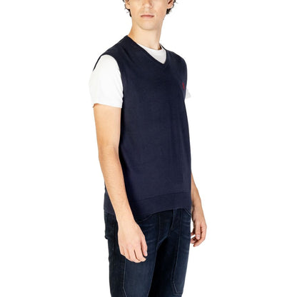 Blue Cotton Waistcoat