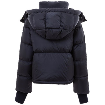 Blue Polyamide Jackets & Coat