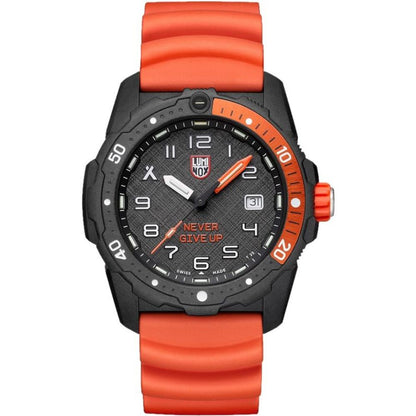 Orange Rubber Watch