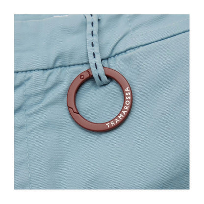 Light Blue Linen Men Short