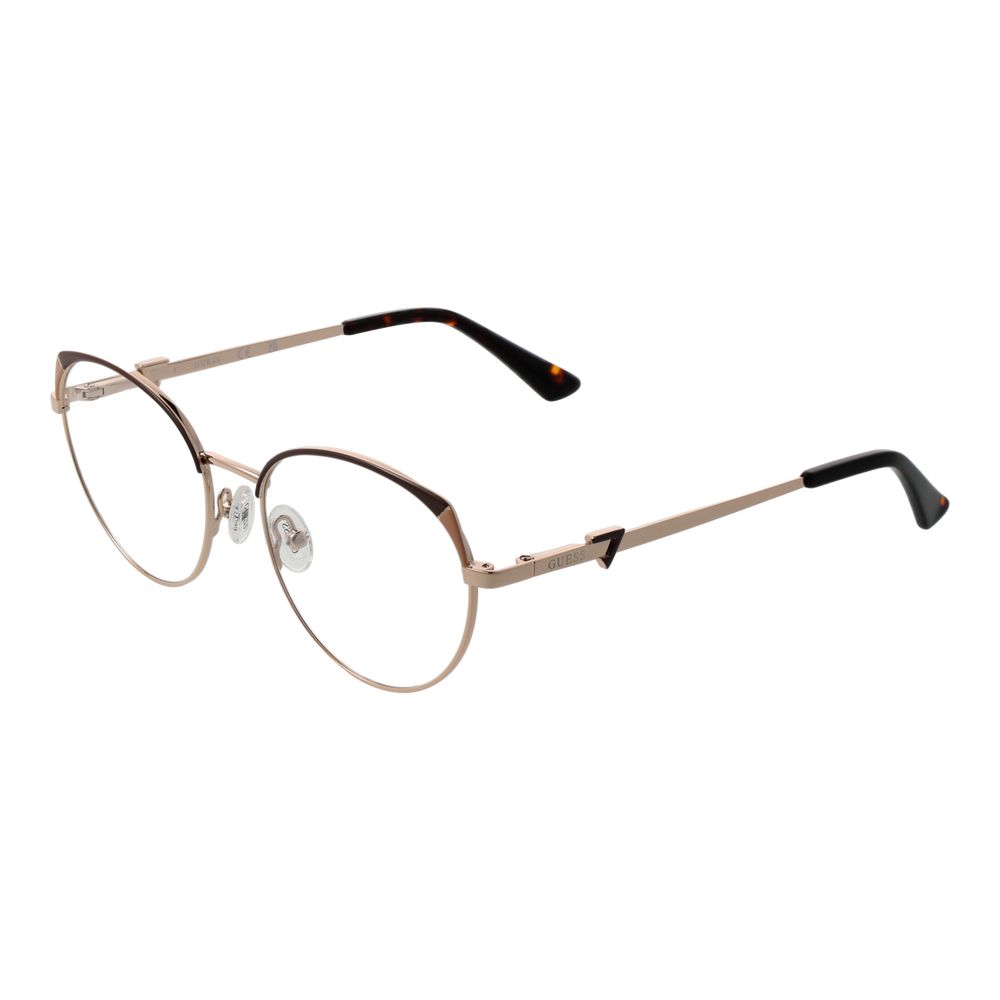 Gold Women Glasses Frame