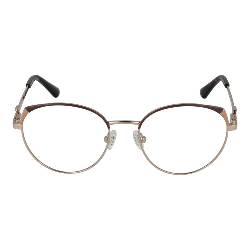 Gold Women Glasses Frame
