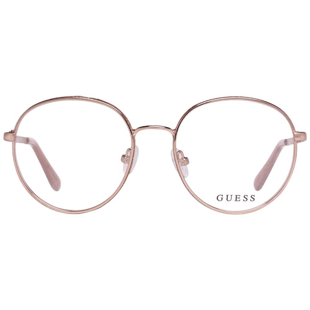 Gold Women Glasses Frame