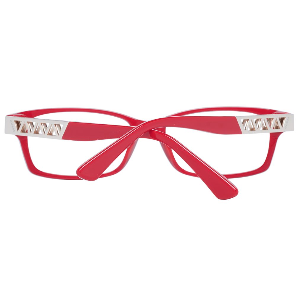 Red Women Glasses Frame