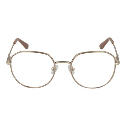 Gold Women Glasses Frame