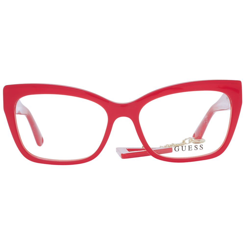 Red Women Glasses Frame