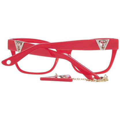 Red Women Glasses Frame