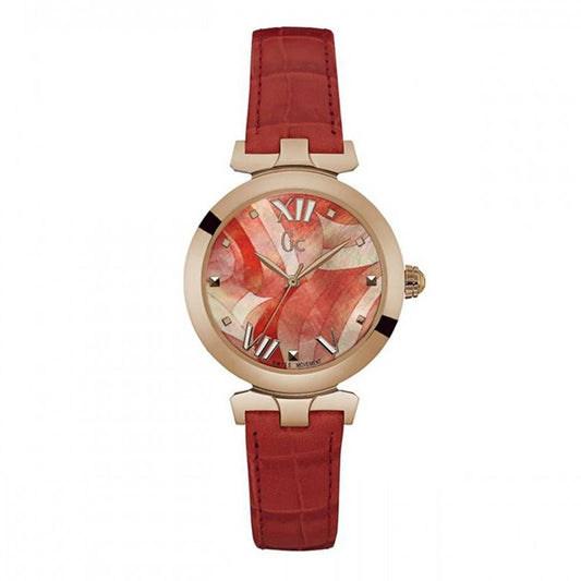 Orange Leather Watch