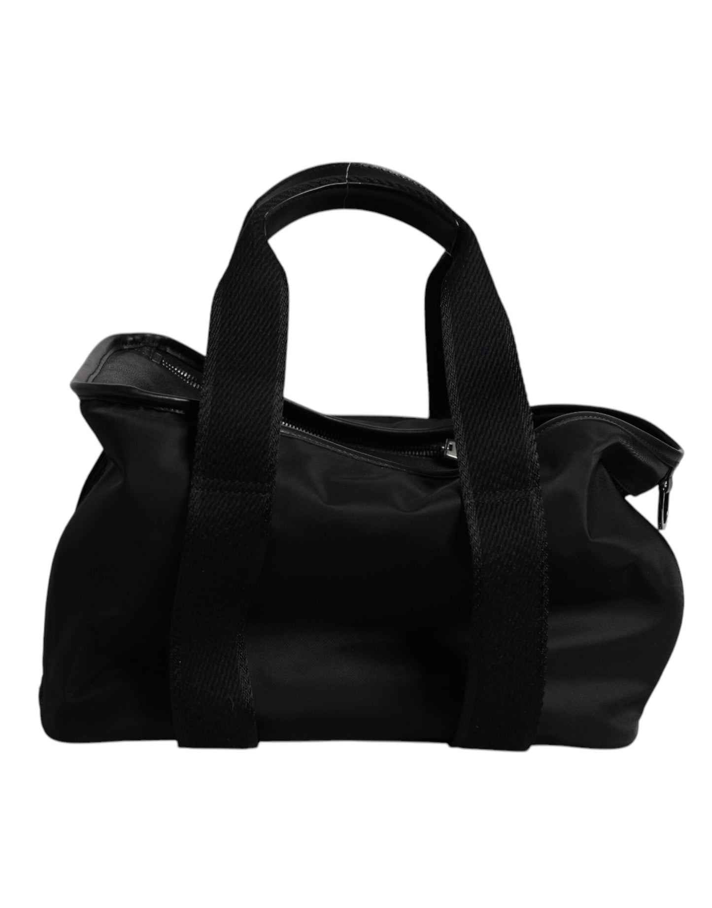 Black Shoulder Strap Pet Carry Logo Plaque Bag