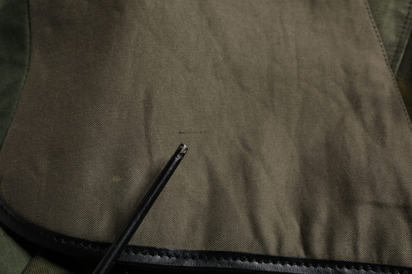 Military Green Patchwork Travel Backpack Bag