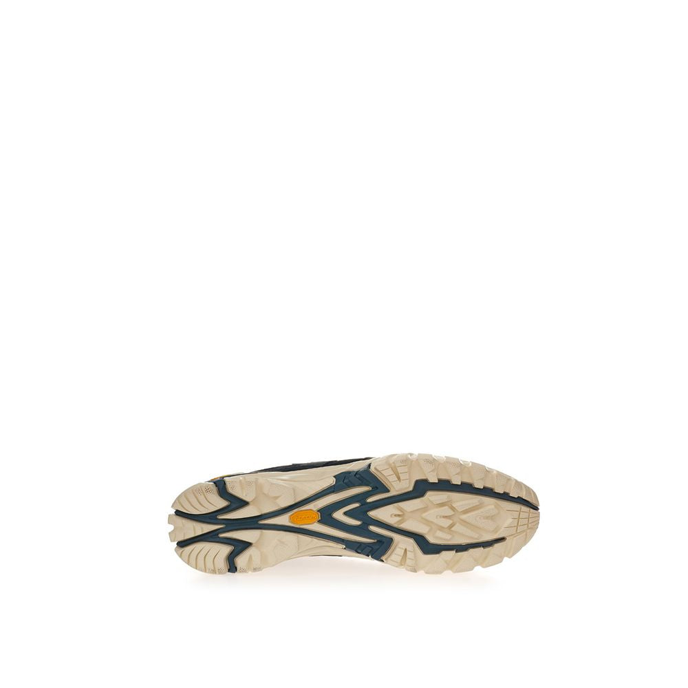 Black Suede Leather Sneaker