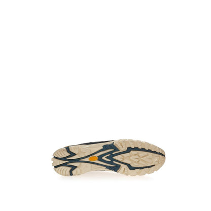 Black Suede Leather Sneaker