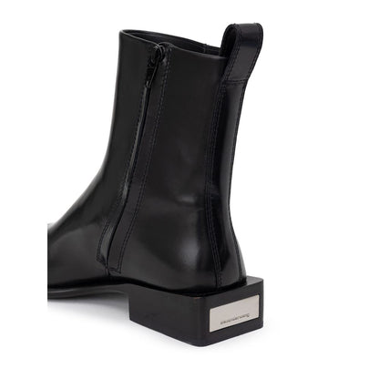 Black Leather Boot