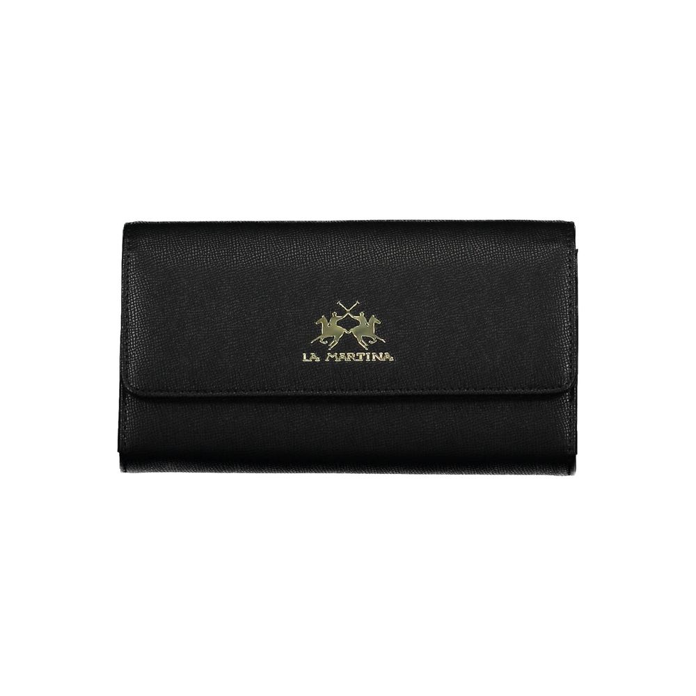 Black Polyethylene Women Wallet
