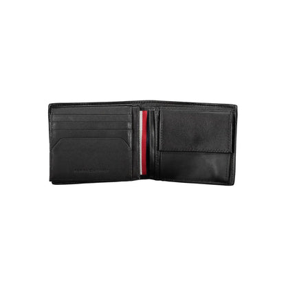 Black Leather Men Wallet