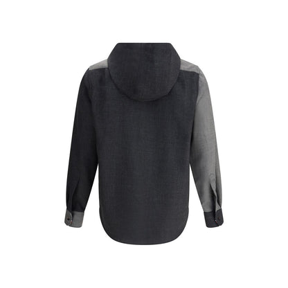 Hooded Shirt Jacket