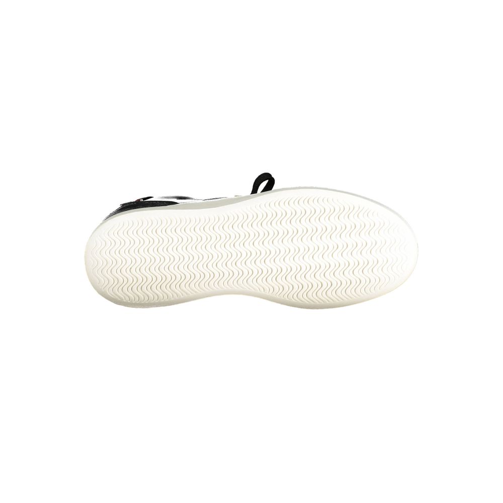 Black Polyester Women Sneaker