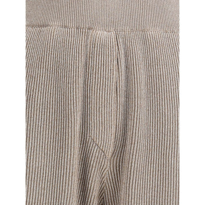 Ribbed lurex Pants