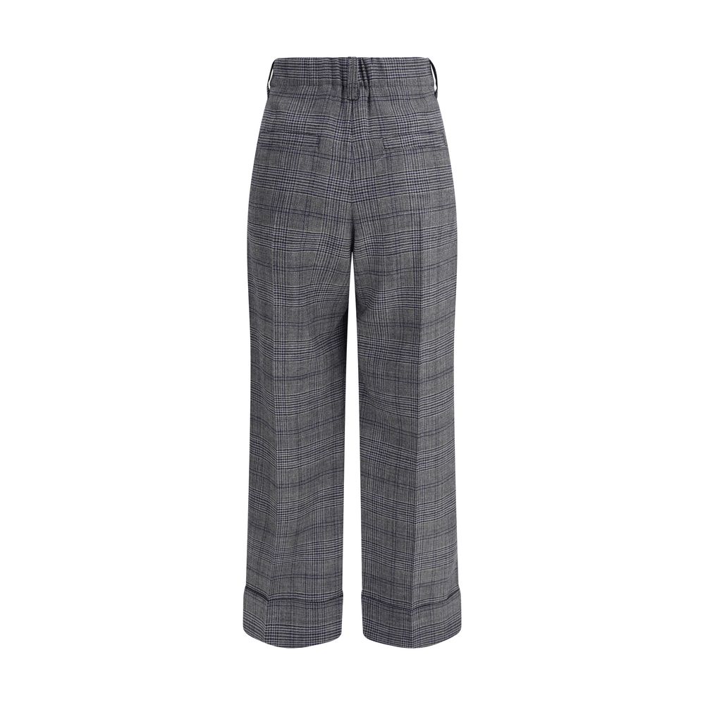 Prince of Wales patterned Pants