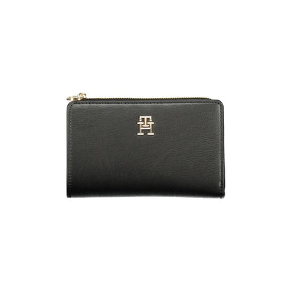 Black Polyethylene Women Wallet