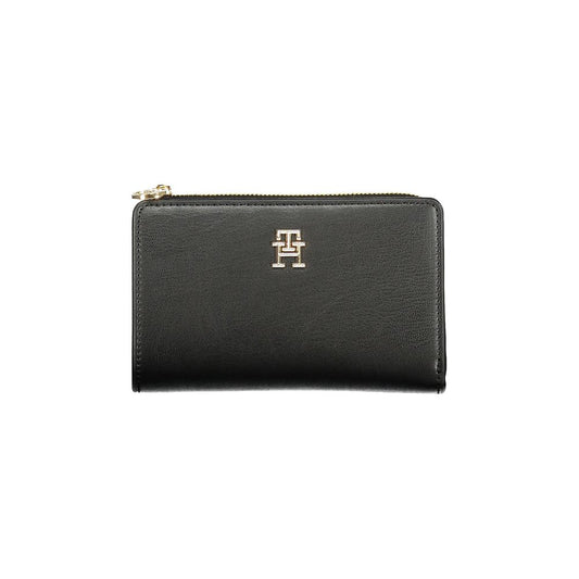 Black Polyethylene Women Wallet