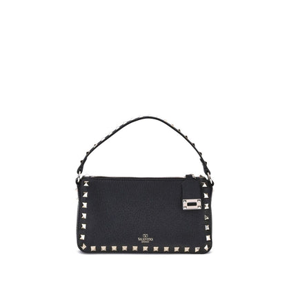 Rockstud Zip-Up Shoulder Bag