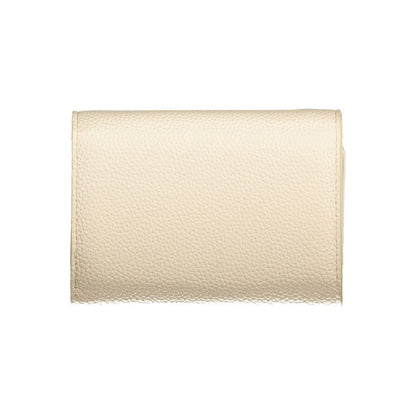 Beige Polyethylene Wallet