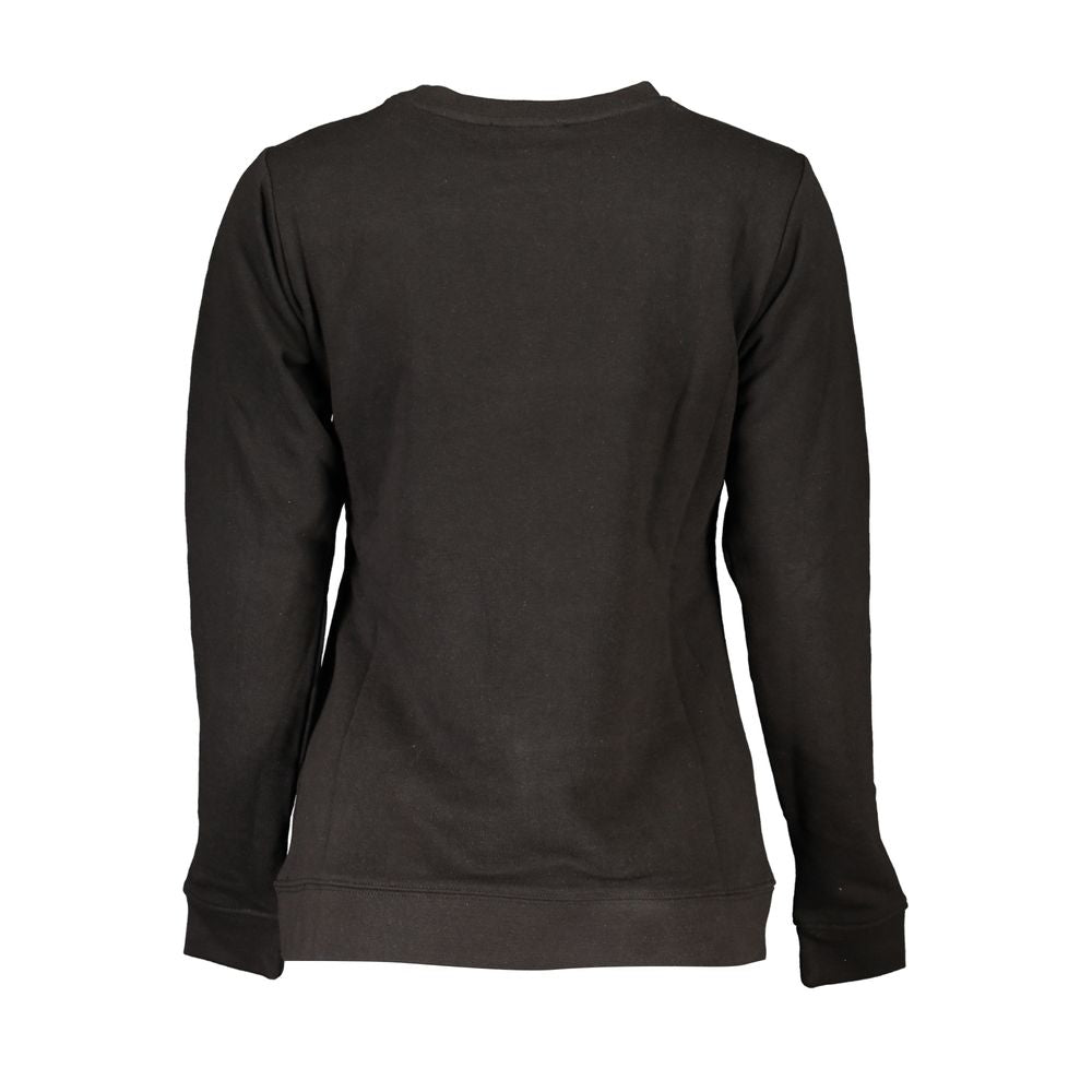 Black Cotton Women Sweater