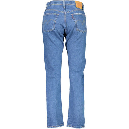 Blue Cotton Women's Jean