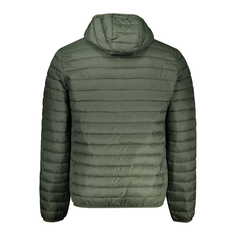 Green Polyamide Men Jacket