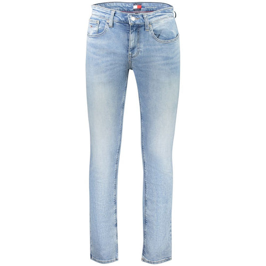 Blue Cotton Men Jeans