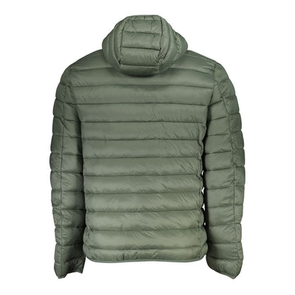 Green Polyamide Men Jacket